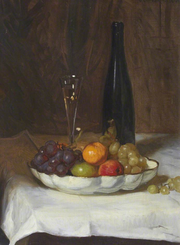 Sir George Clausen - 1852-1944 - still life